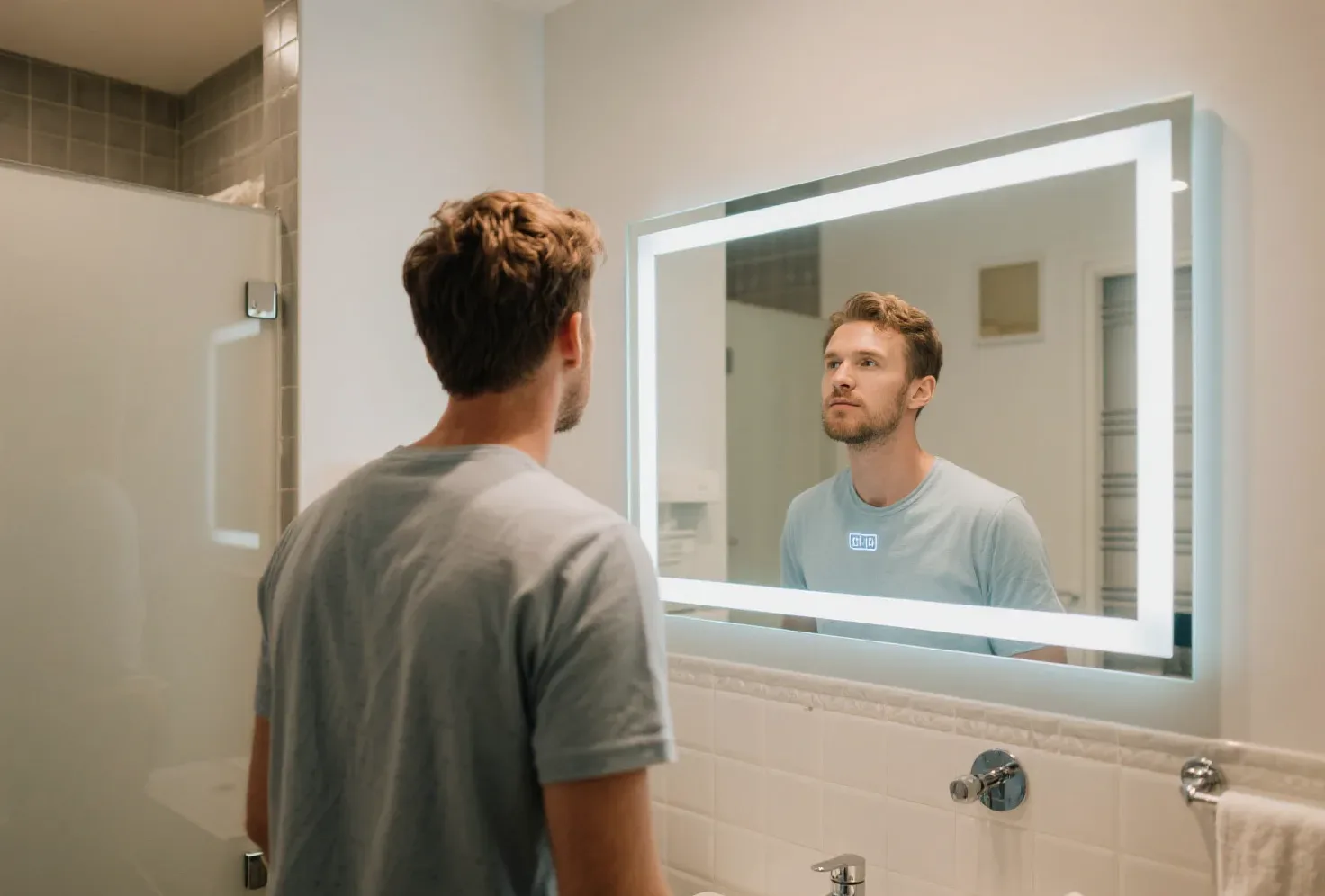 Discover the top 5 benefits of installing an anti-fog bathroom mirror in your bathroom.